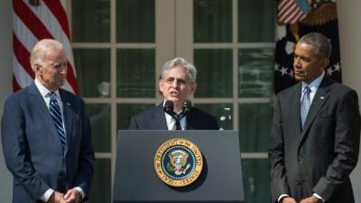 El juez Merrick Garland, al que los republicanos negaron un puesto en la Corte Suprema hace cinco años, fue nominado para convertirse en el nuevo fiscal general de EEUU./AFP.