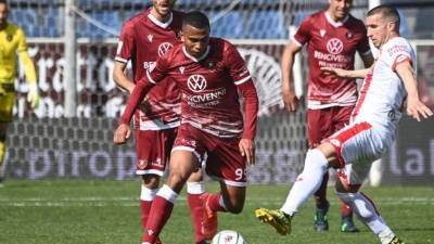 Rigo Rivas suma 1,119 minutos en la presente temporada con el Reggina. Ha estado en 19 encuentros de la Serie B. Foto Reggina Facebook.