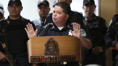 Ramón Sabillón Pineda confirmó la suspensión del comisario Constantino Zavala.