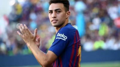 Munir anotó 12 goles en 56 partidos con el Barcelona. FOTO AFP .