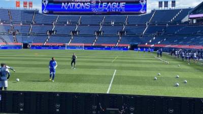 Honduras junto a Estados Unidos son las únicas selecciones que reconocieron el césped del estadio Empower Field.