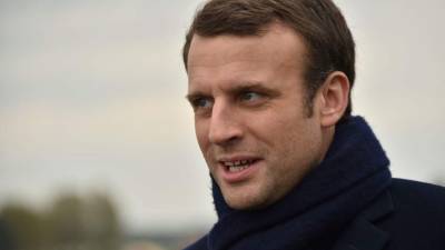 French presidential election candidate for the En Marche ! movement Emmanuel Macron delivers a speech at his campaign headquarters in Paris on May 7, 2017, after the second round of the French presidential election. / AFP PHOTO / POOL / Lionel BONAVENTURE