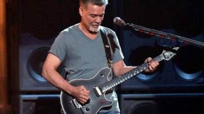 El mítico guitarrista Eddie Van Halen. Foto: AFP/Archivo