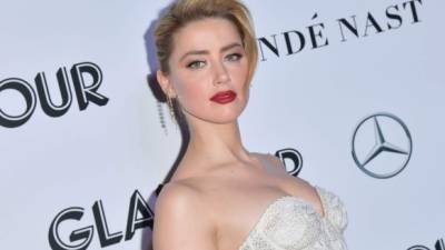 La bellísima actriz estadounidense Amber Heard. Foto: AFP.