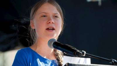 La activista Greta Thunberg. EFE/Archivo