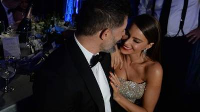 Sofía Vergara y Joe Manganiello lucieron muy románticos durante los SAG.