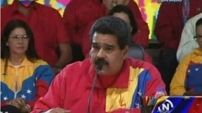 'Israel no mata por error, mata por horror; han destruido más de 50 sinagogas, perdón mezquitas, corrijo más de 50 mezquitas', así dijo el presidente de Venezuela, Nicolás Maduro. Foto cortesía VTV