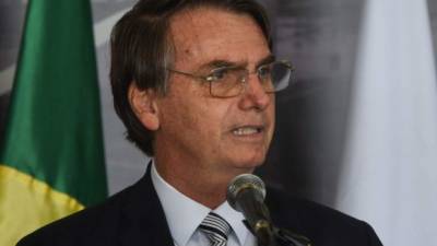 Bolsonaro ha recibido fuertes críticas por publicar sin censura un video explícito en su cuenta oficial de Twitter./AFP.