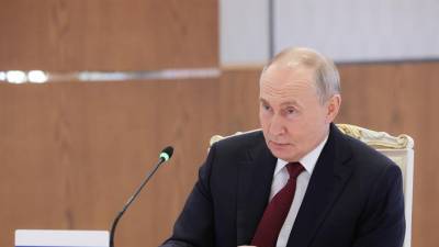 El mandatario ruso, Vladimir Putin.