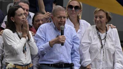 Candidato presidencial de Venezuela, Edmundo Gonzalez Urrutia.