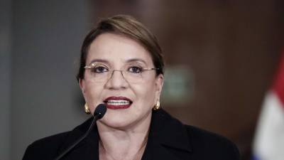 Foto de archivo de la presidenta de Honduras, Xiomara Castro.