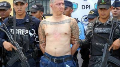 Javier Aguiluz Contreras fue capturado este martes en el sector Planeta de San Pedro Sula.