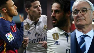 El Barcelona amenaza con fichar a crack del Real Madrid y podrían perder a Neymar, futuro de James puede tomar un giro inesperado, Claudio Ranieri con opciones de volver a dirigir al ser despedido y Emilio Izaguirre podría tener sus horas contadas en Escocia.