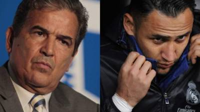 Jorge Luis Pinto ha señalado al cancerbero tico del Real Madrid.