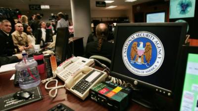 Foto de archivo que muestra una oficina en las instalaciones de la NSA en Fort Meade, Estados Unidos.