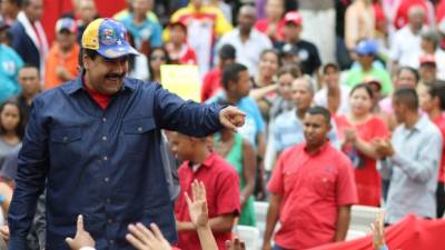 Es prácticamente imposible que Maduro salga del poder mediante un referendo este año. AFP/Presidencia Venezuela/Marcelo García