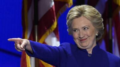 La candidata demócrata, Hillary Clinton. AFP