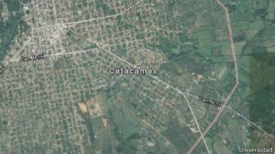 El triple crimen se registró en la aldea 'El Caliche' de Catacamas, Olancho.