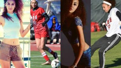 Conocé a Katterin Díaz, quien será la primera futbolista hondureña que jugará profesionalmente en Estados Unidos. Ella además se desempeña como modelo.