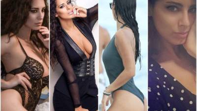 Raffaella Modugno, es una bella modelo italiana que fue pareja del exjugador Diego Forlán que ha causado revuelo luego de que se le vio en una comprometodra imagen con el cantante Marc Anthony.