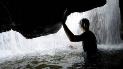 Las cuevas es uno de los atractivos que tiene este lugar. Fotos Franklin Muñoz/LA PRENSA.