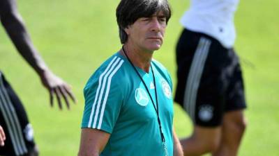 Löw firmó recientemente una renovación de su contrato con la Federación Alemana de Fútbol (DFB) hasta el Mundial de Catar-2022 . FOTO EFE.