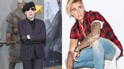 Marilyn Manson y Justin Bieber.