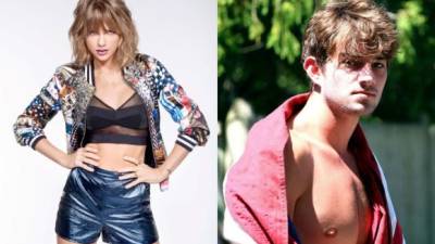 La cantante Taylor Swift y el joven Conor Kennedy.