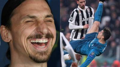 Ibrahimovic ha troleado al portugués Cristiano Ronaldo.