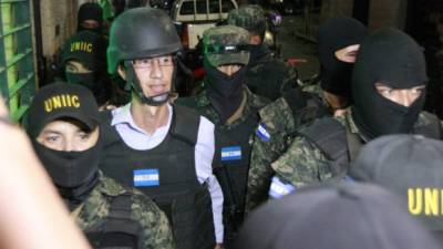 Saúl Escobar fue llevado al Core 7 (estación policial) de Tegucigalpa.