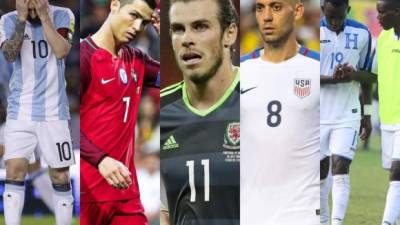 Jugadores como Messi, Cristiano Ronaodo, Gareth Bale y selecciones como Estados Unidos y Honduras pueden quedar sin jugar el Mundial.