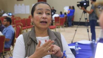 Rocío Tábora, viceministra de Finanzas.