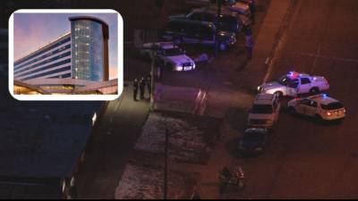 A person crosses 42nd Street during a winter storm on February 1, 2021 in New York City. - A powerful winter storm is set to dump feet of snow along a stretch of the US east coast including New York City on February 1, 2021, after blanketing the nation's capital. The National Weather Service issued storm warnings from Virginia to Maine -- a swathe home to tens of millions of people -- and forecast snowfall of 18 to 24 inches (45-60 centimeters) in southern New York, northeastern New Jersey and parts of southwest Connecticut. (Photo by Angela Weiss / AFP)