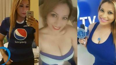 Gaby Hernández es una de las periodistas más bellas de Honduras.