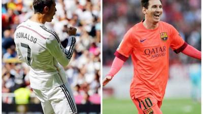 Cristiano Ronaldo y Lionel Messi siguen en la pelea por ser el goleador de la Liga esta temporada.