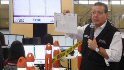 David Matamoros, presidente del Tribunal