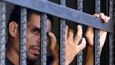 Marcio Amílcar Mateo está recluido en el presidio sampedrano, dijo que está arrepentido de lo que le hizo a su esposa.