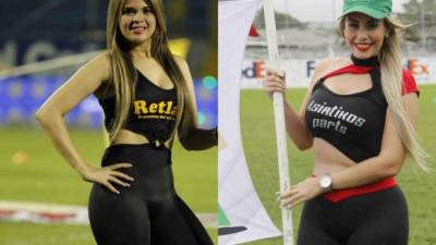 El fútbol de la Liga Nacional de Honduras se ha reanudado y con ello también las bellezas se han hecho presente a los estadios.