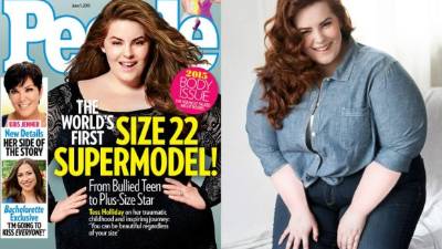 Tess Holliday en la portada de People.