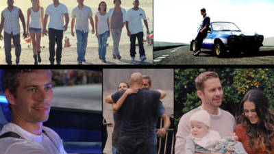 Las escenas de vídeo en memoria de Paul Walker.