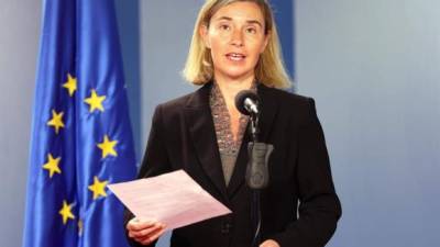 La alta representante de la Unión Europea (UE) para Asuntos Exteriores y Política de Seguridad, Federica Mogherini. EFE/Archivo.
