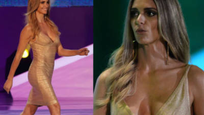 La sexy actriz Fernanda da Lima cautivó al mundo en la gala del sorteo del Mundial Brasil 2014.