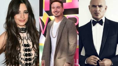Camila Cabello, J Balvin y Pitbull.