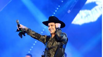 El cantante mexicano Christian Nodal.