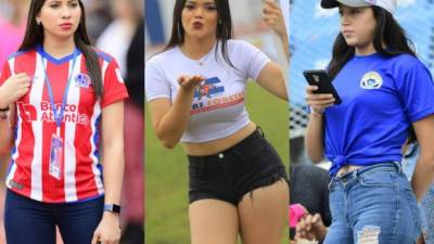 Las bellas chicas se hicieron presente este domingo a los partidos de la jornada 5 del Clausura 2020 de Honduras. En el clásico Olimpia vs Motagua acudieron bellas mujeres.