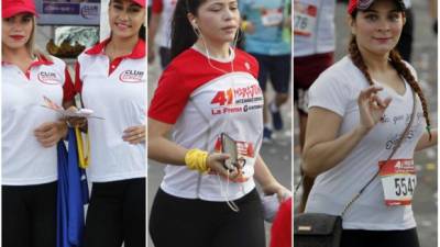 Las belleza de la mujer hondureña no podía faltar en la 41 Maratón Internacional de Diario LA PRENSA. Mira las chicas que deslumbraron en la competencia.