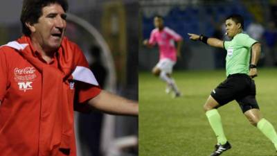 Vargas cuestionó a Armando Castro luego de sancionar un penal sobre la hora contra Olimpia.