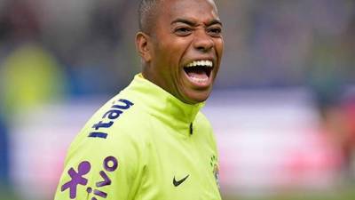 Robinho se encuentra con Brasil disputando la Copa América.