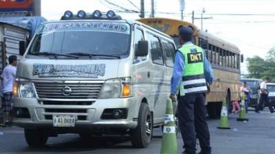 La mayoría de las charlas son para transportistas.