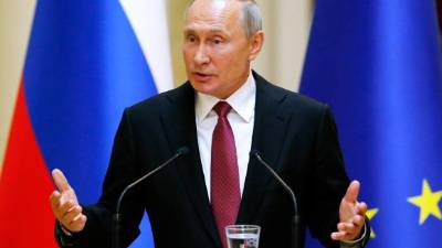 El presidente ruso Vladímir Putin. Foto: AFP